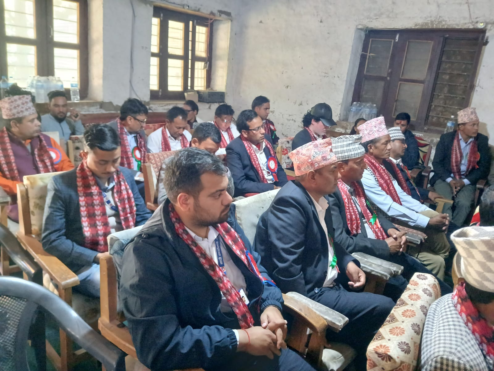 जिल्ला समन्वय समितिको नवौ जिल्ला सभामा अतिथिहरु